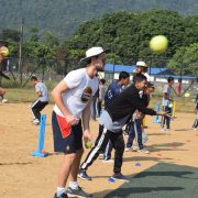 Inauguration of Cricket Practice Pitch