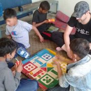 Children busy during lockdown