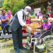 COVID-19 Response : Distribution of relief packages, medicines and stationeries