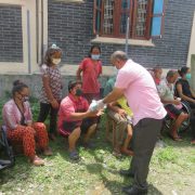 COVID-19 Response : Distribution of relief packages, medicines and stationeries